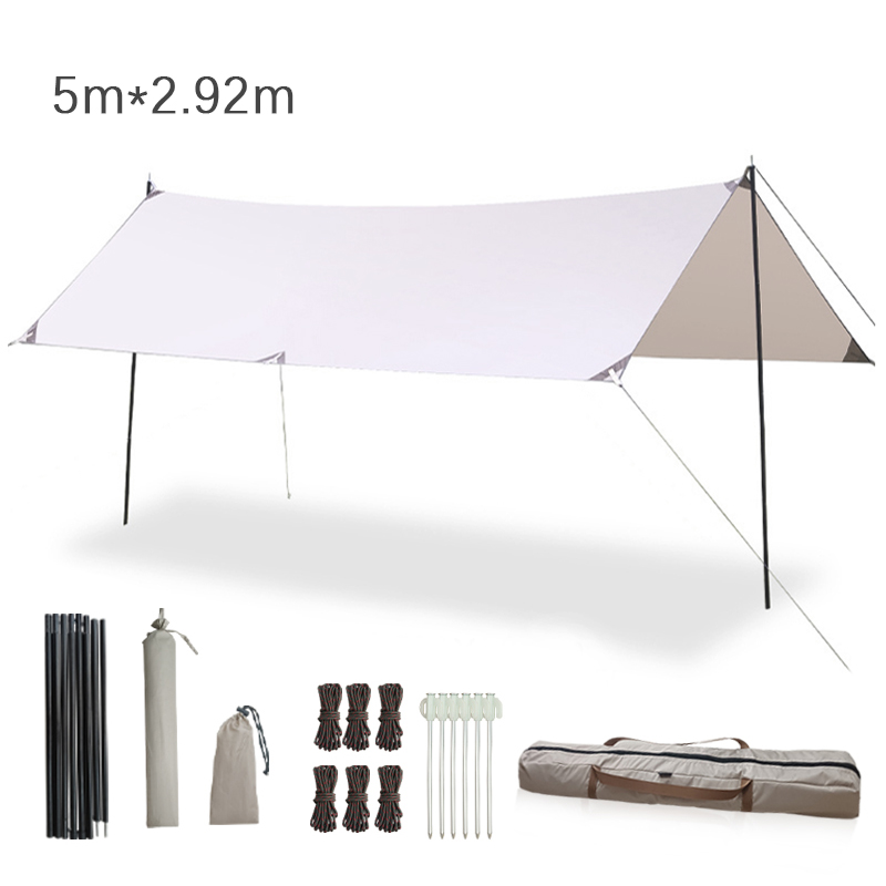 Hammock Rain Tarp - Housse de protection pour hamac 500*292cm,