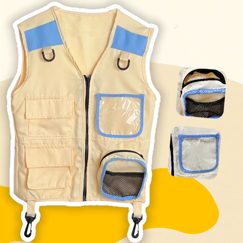 Outdoor Adventure With Kids - Gilet d'explorateur pour enfants, jeu de