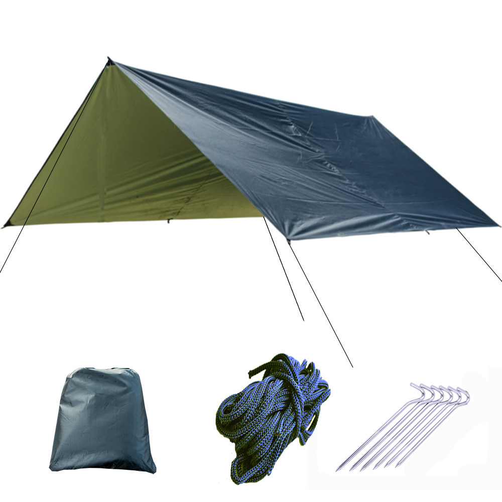 Hammock Rain Tarp - Auvent de jardin étanche 3x3m, tente