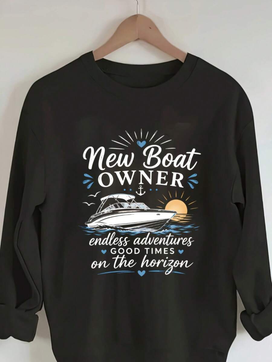 Outdoor Adventure Quotes - Sweat-shirt unisexe à col rond, avec