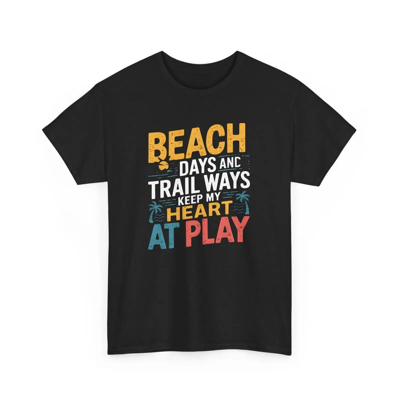Outdoor Adventure Quotes - T-shirt pour homme, style vintage, délavé,