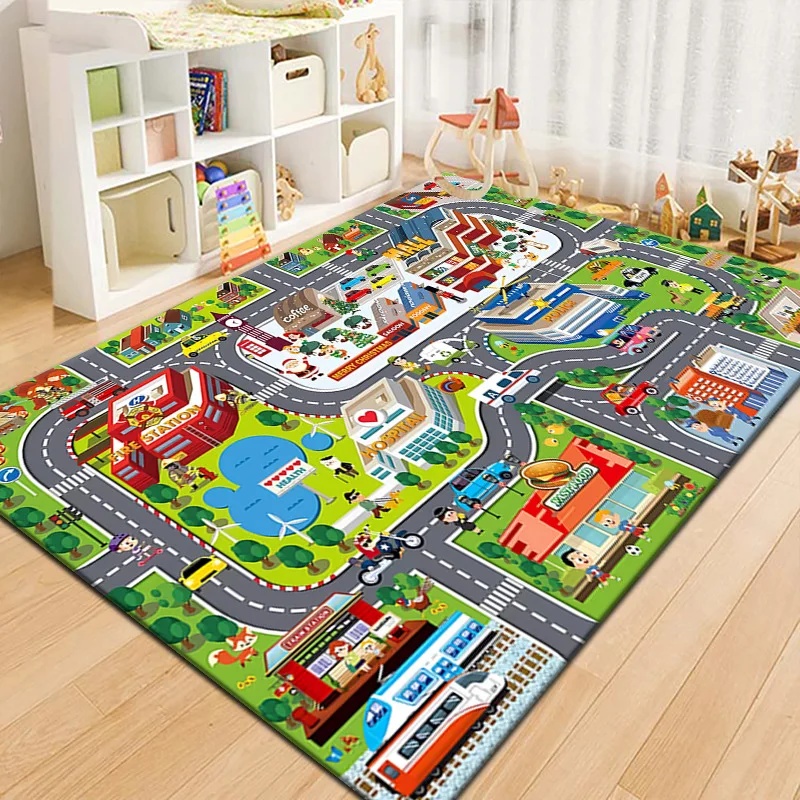 Outdoor Adventure With Kids - Tapis de jeu coloré pour enfants