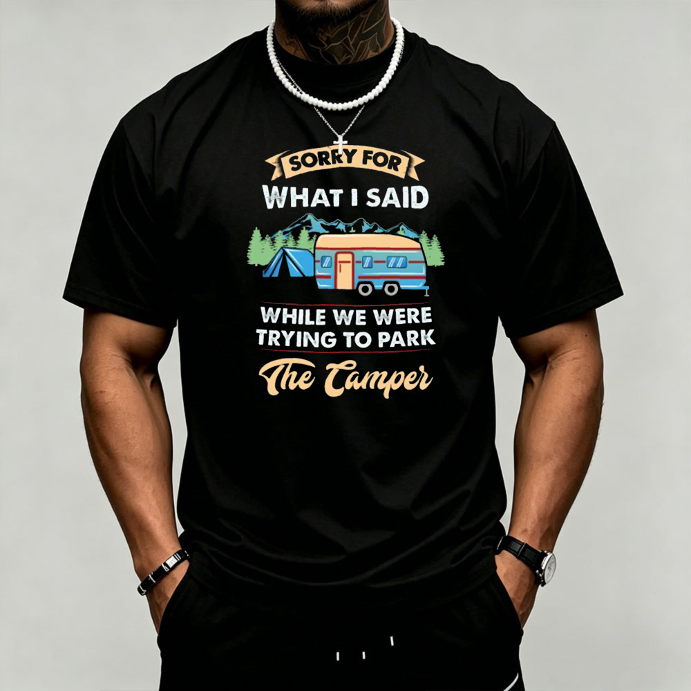Outdoor Adventure Quotes - T-shirt pour homme avec impression graphique
