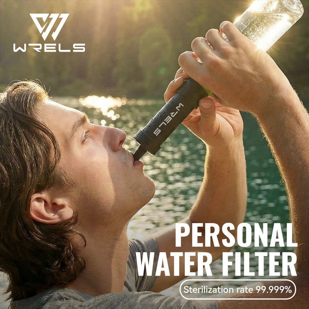 Water Filter Straw - Paille filtrante à eau personnelle WERLS