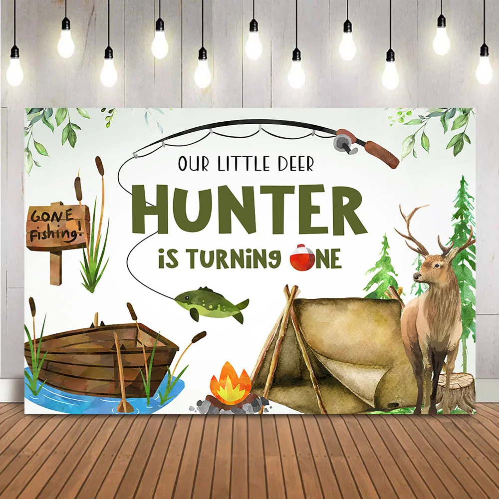 Outdoor Adventure Background - Toile de fond de photo d'anniversaire