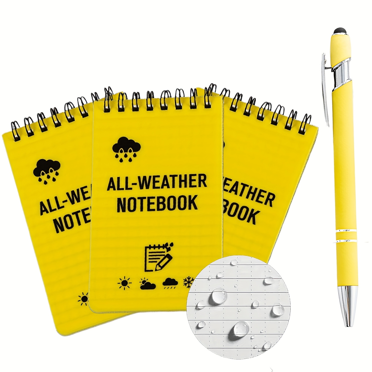 Outdoor Adventure Books - Ensemble de 4 carnets de poche