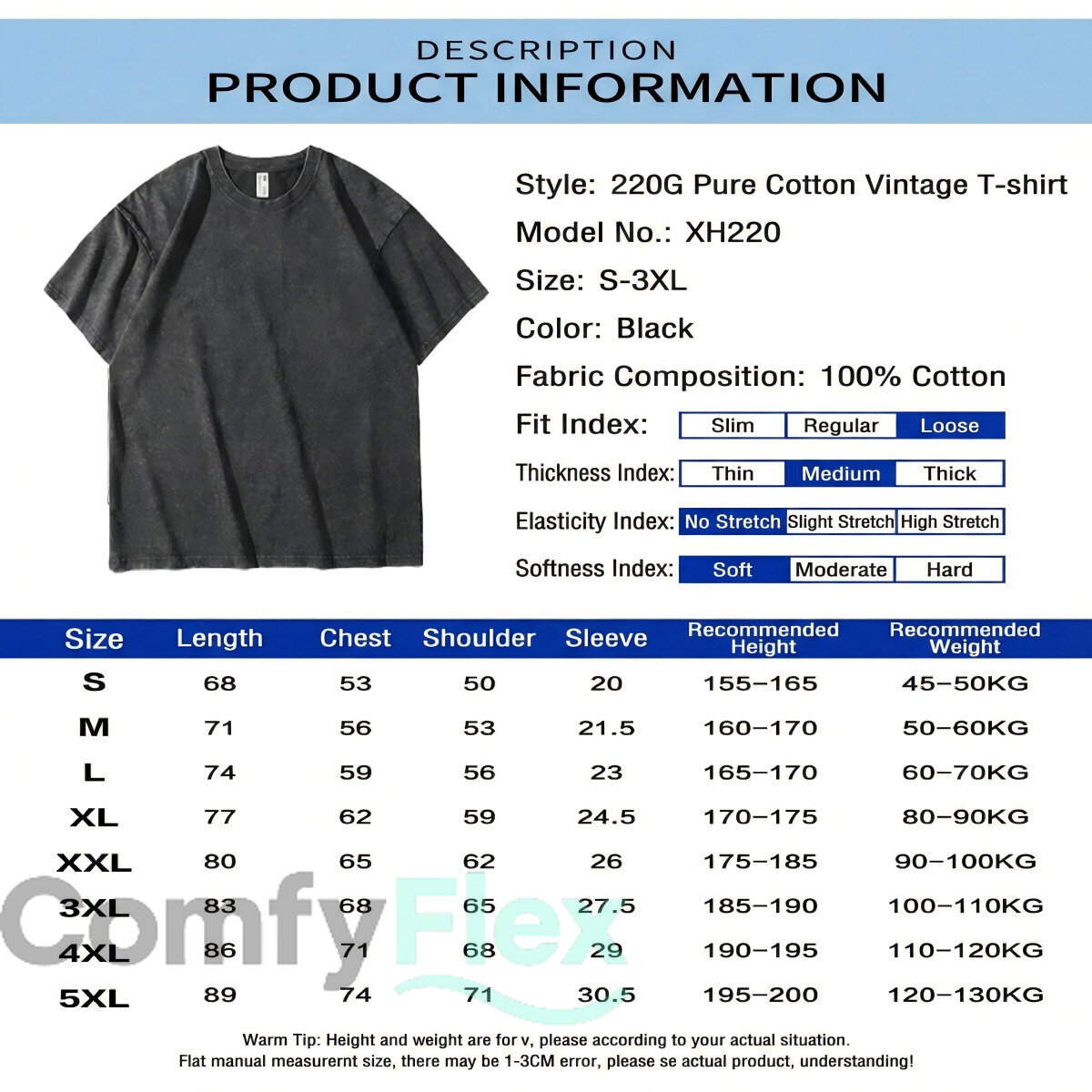 Tops Streetwear Oversize Vinta - Outdoor Adventure Quotes avis et prix