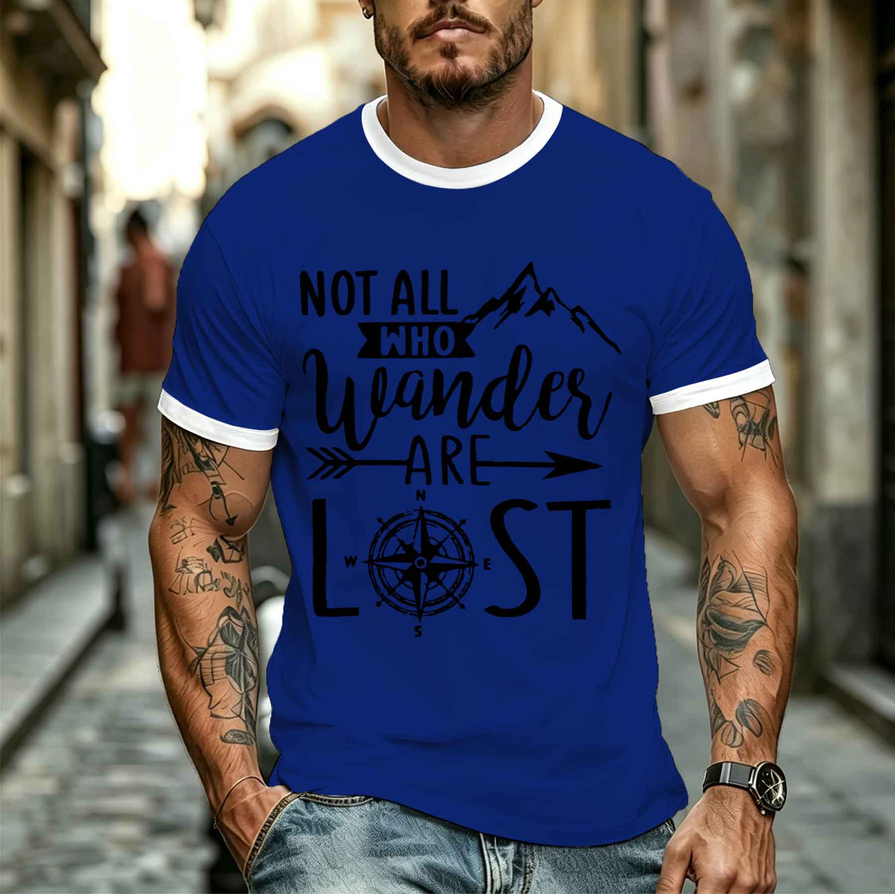 Nouveau modèle 2026 – T-shirt  - Outdoor Adventure Quotes avis et prix