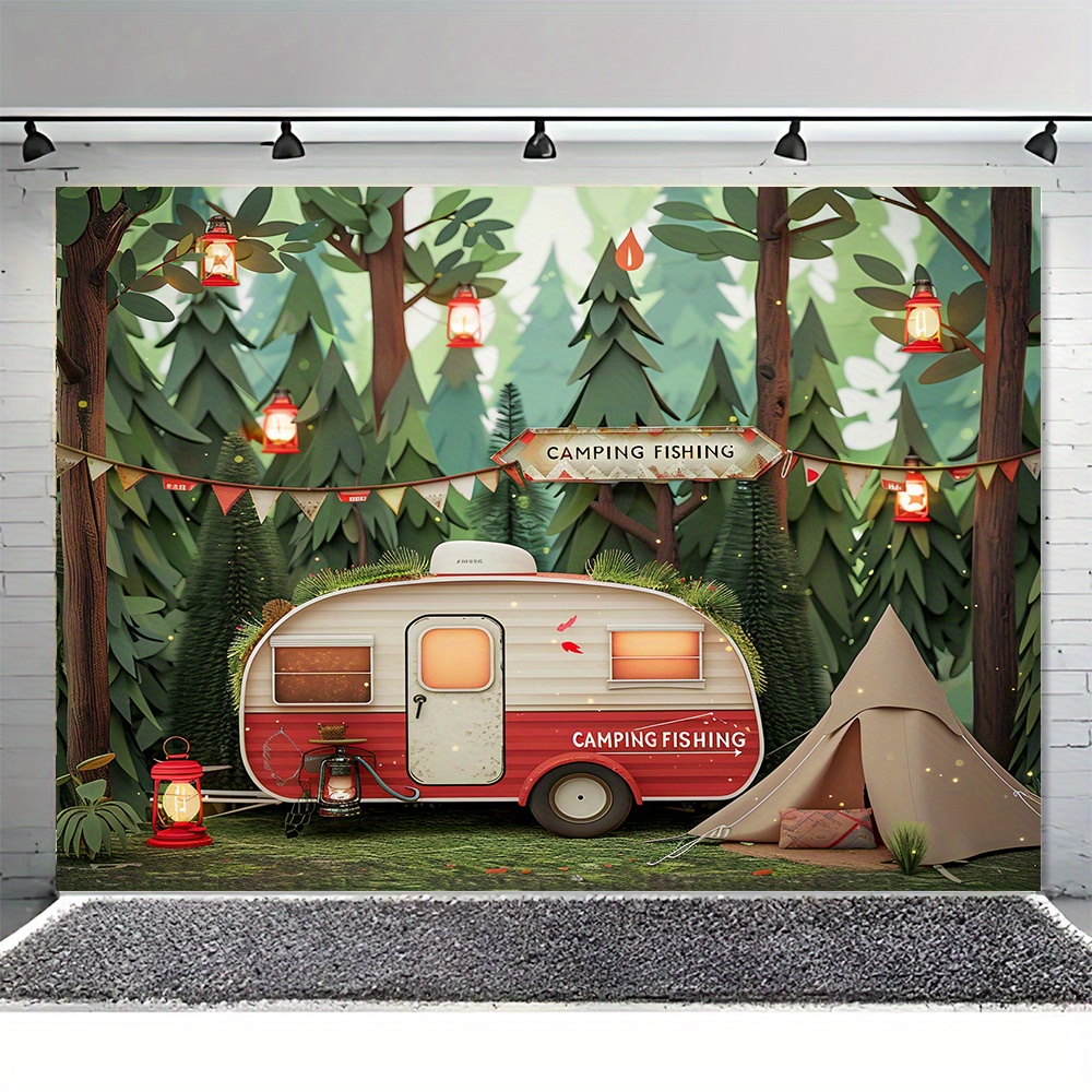Bannières d'arrière-plan de th - Outdoor Adventure Background avis et prix