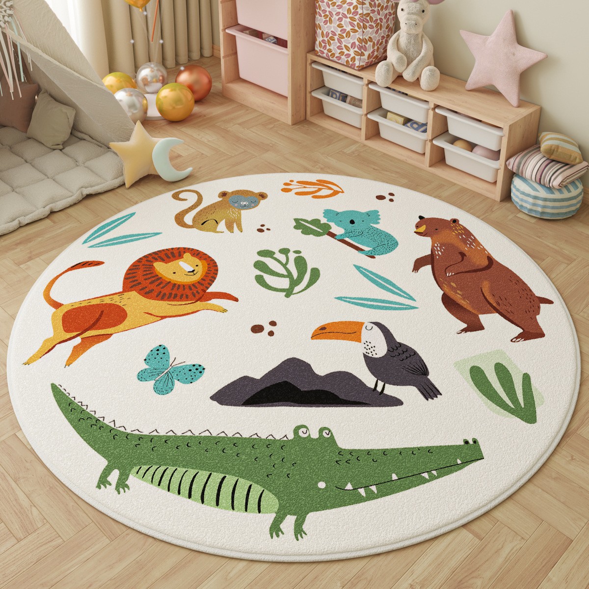 Tapis rond pour enfants Fun in - Outdoor Adventure With Kids avis et prix