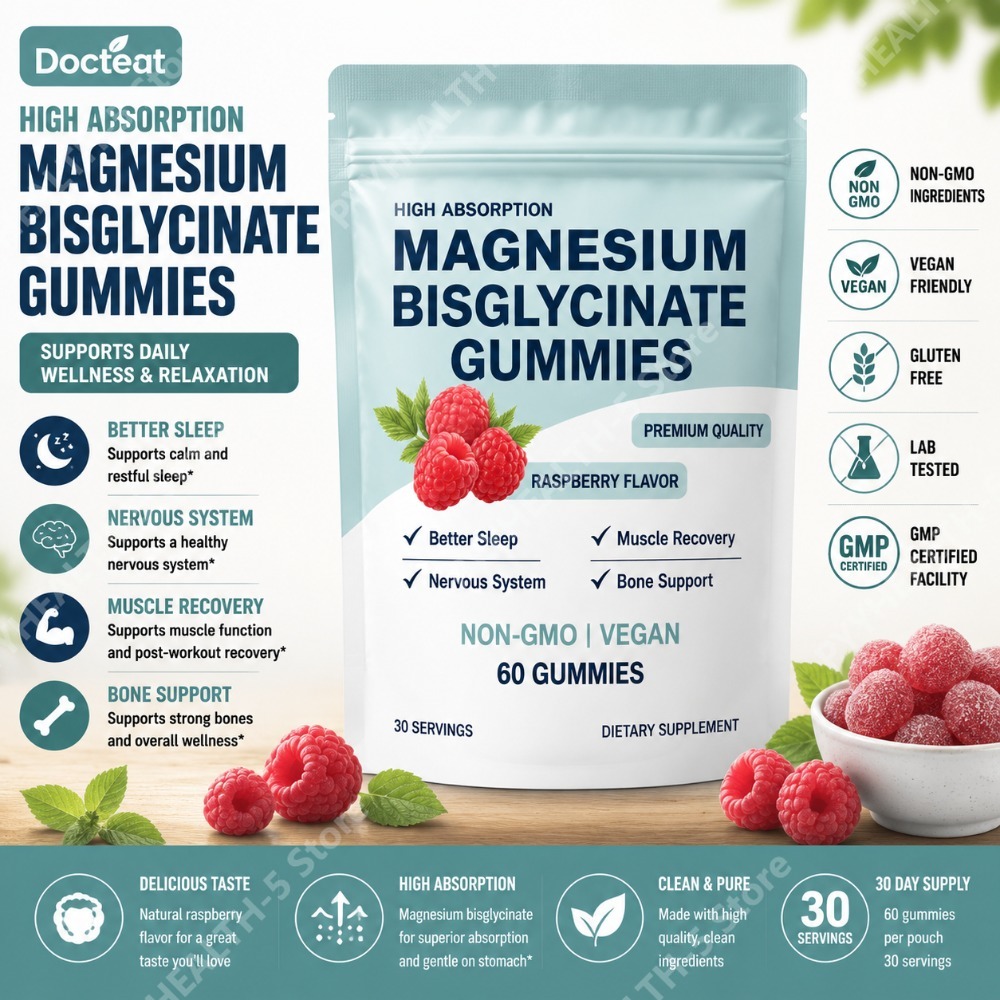 Gummies de bisglycinate de mag - Chalk Bag Bouldering avis et prix