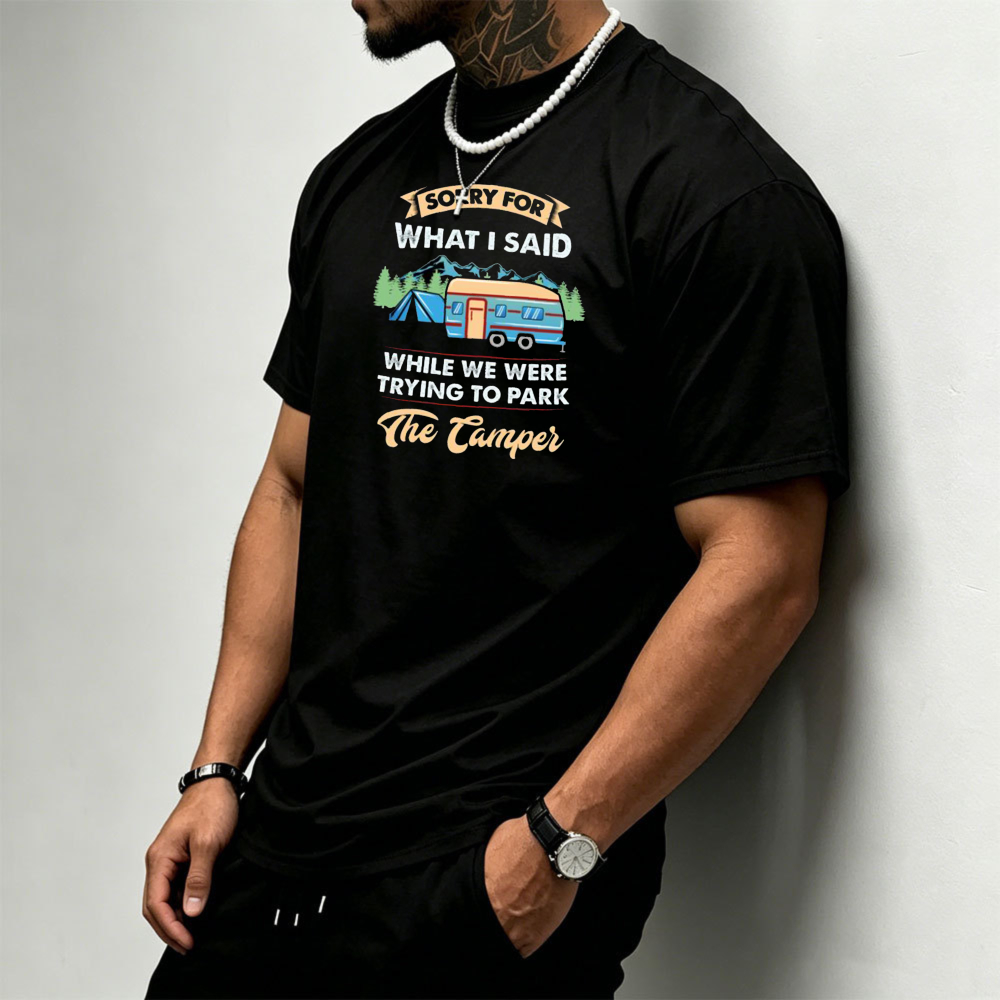 T-shirt pour homme avec impres - Outdoor Adventure Quotes avis et prix