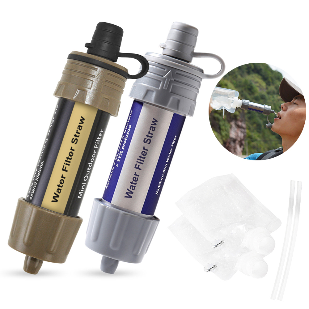 Filtre à eau d'extérieur avec  - Water Filter Straw avis et prix
