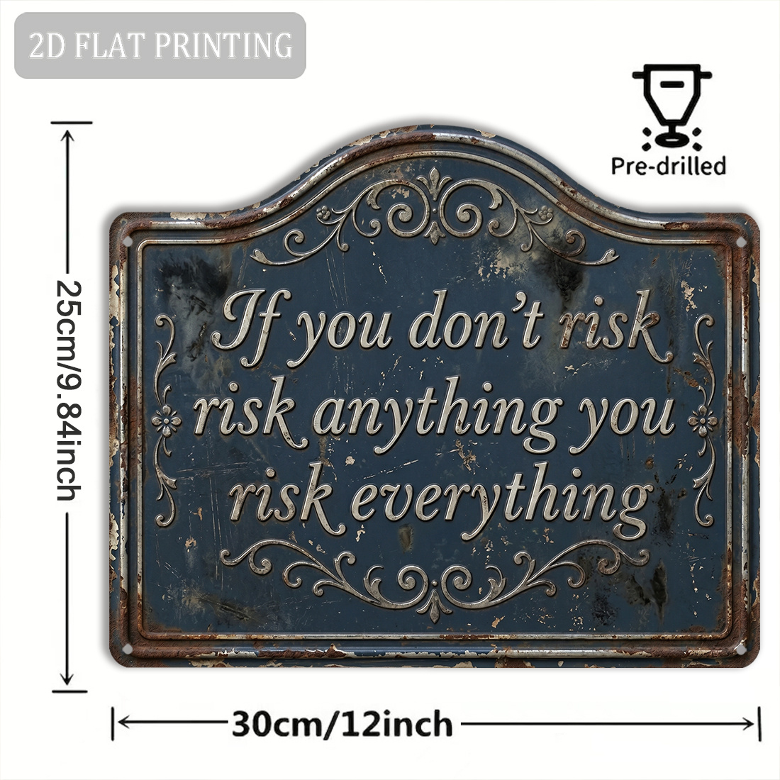 Panneau d'inspiration 2D plat, - Outdoor Adventure Quotes avis et prix