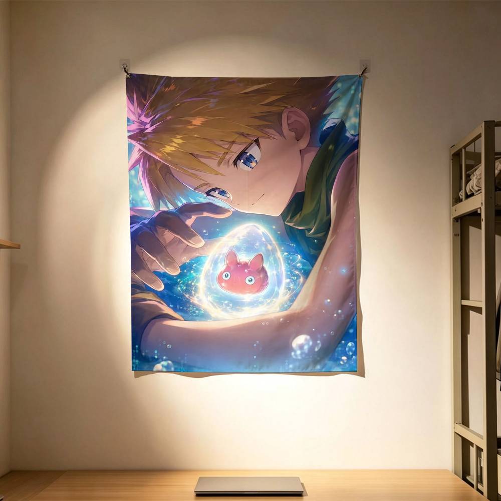 Drapeaux muraux mignons Digimo - Outdoor Adventure Background avis et prix